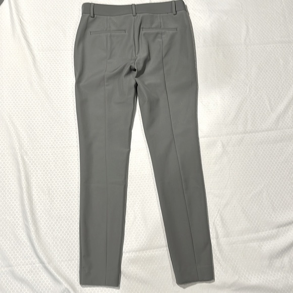 Never worn gray stretch dress pants, back leg seam looks professional and trendy - Picture 6 of 10